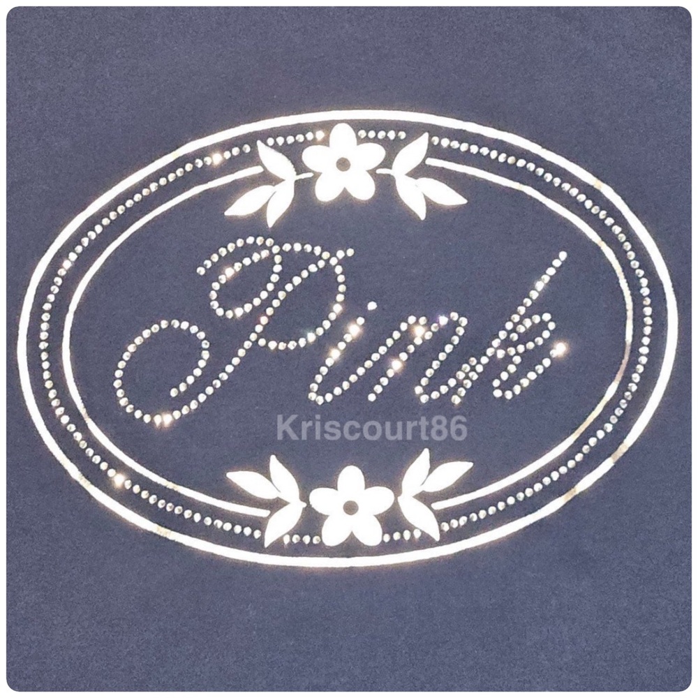 VSPINK Bling Navy Blue Limited Edition Tee NEW WITH TAGS - Picture 13 of 17